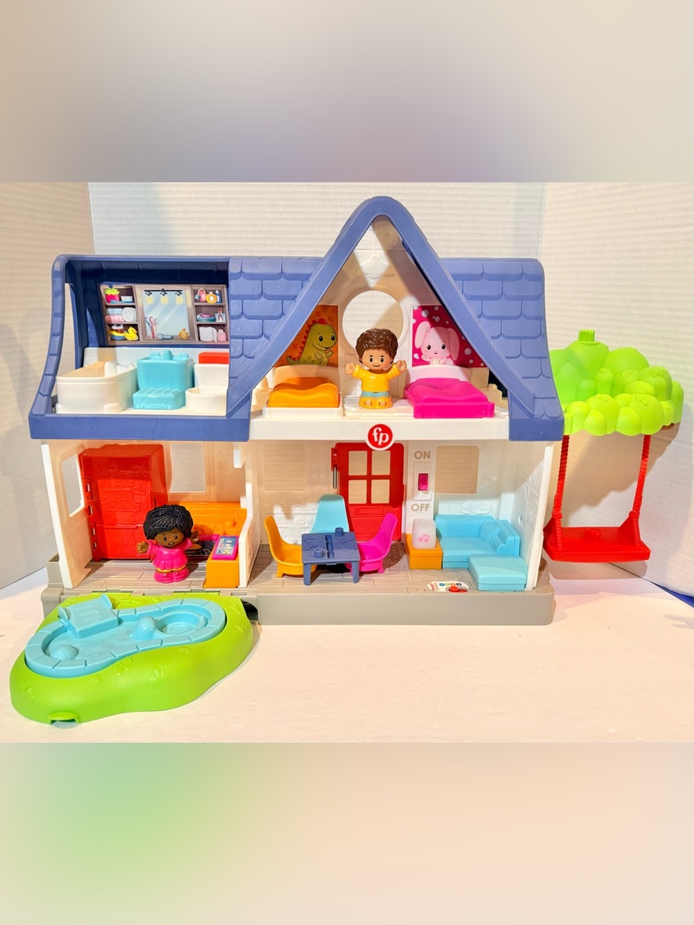 Fisher Price Little People Friends Together Playhouse w/Sounds ⭐️EUC⭐️ TESTED